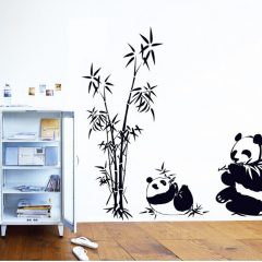 Panda Bamboo Decal Sticker